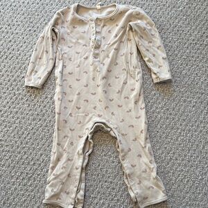Quincy Mae woven romper